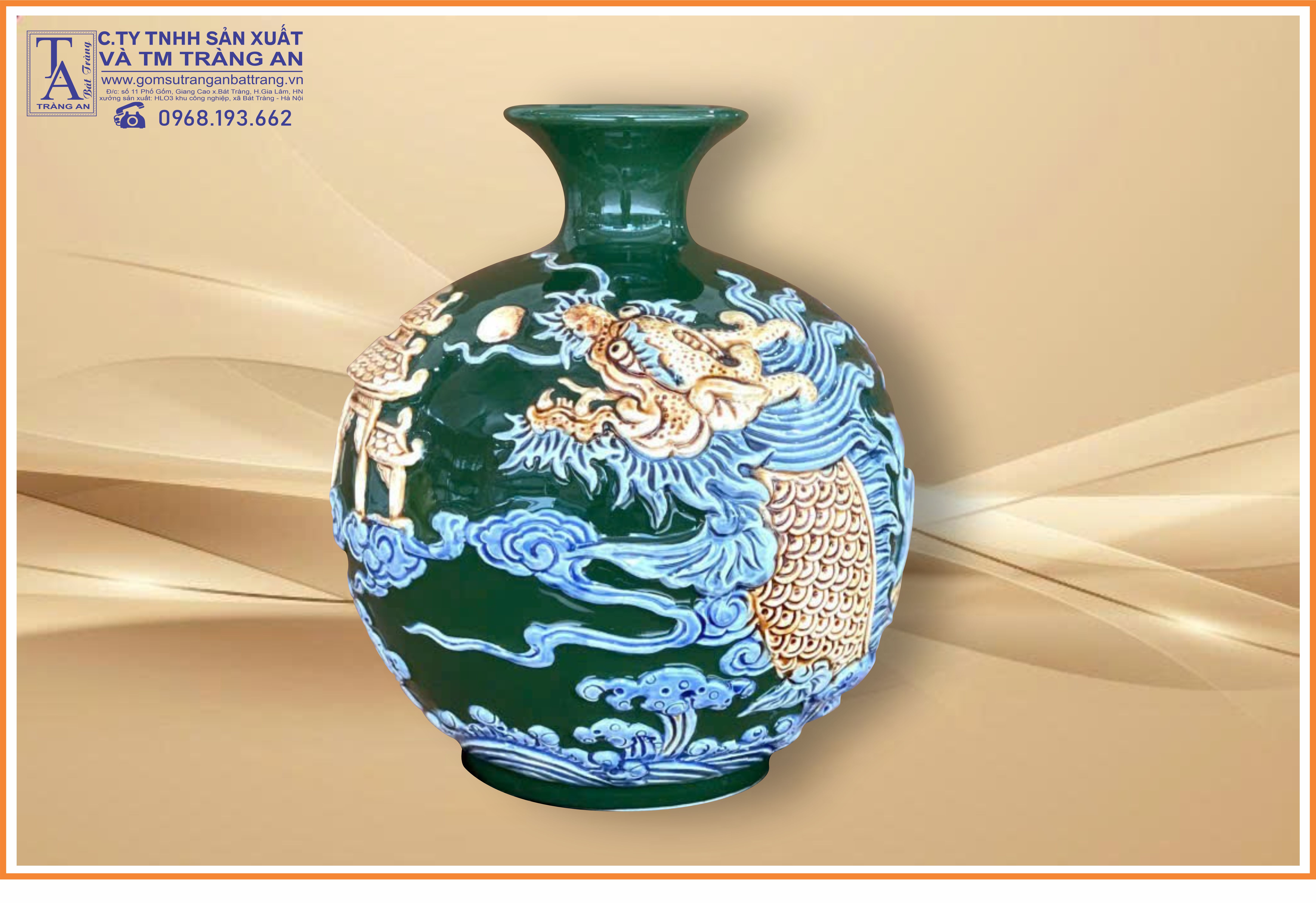 Bình tài lộc rạn